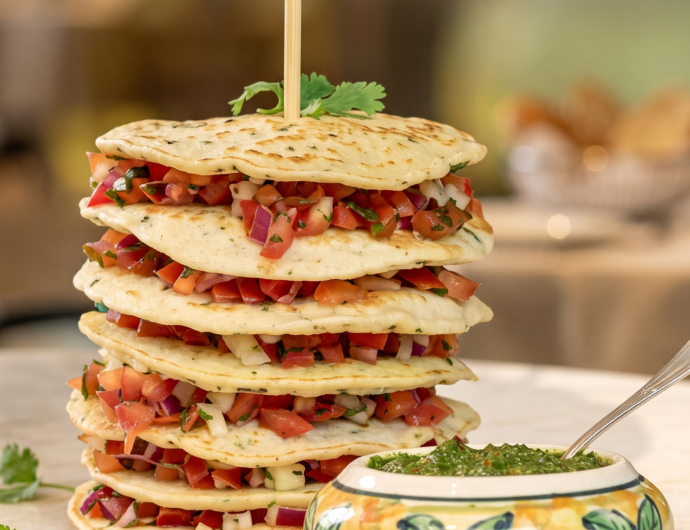 Mini Dosa Stack Mini Dosa Stack